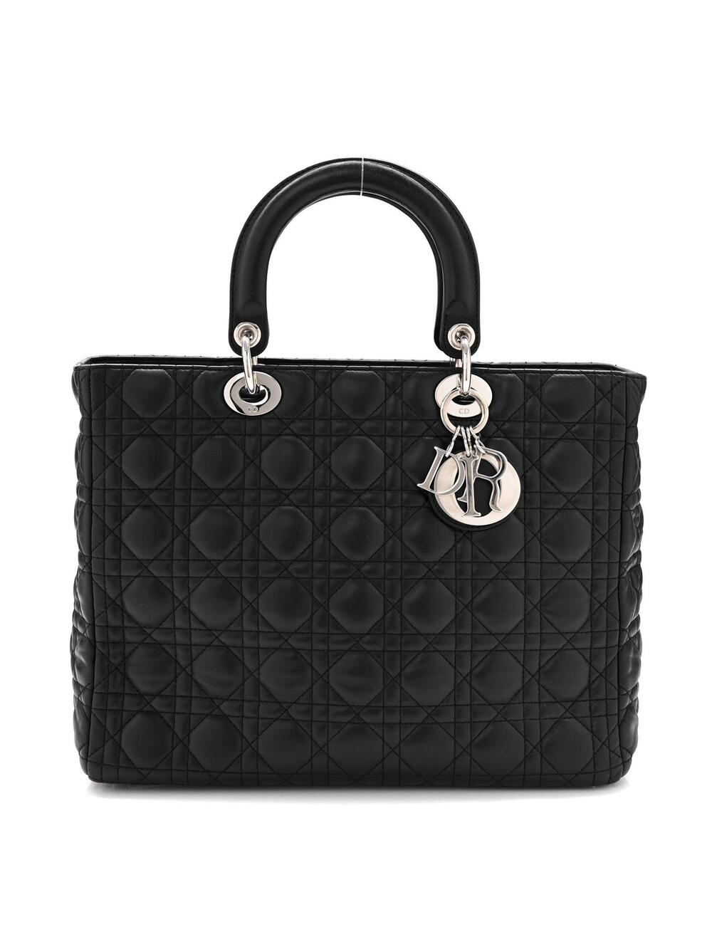 Christian Dior Lambskin Cannage Large #376255C26B